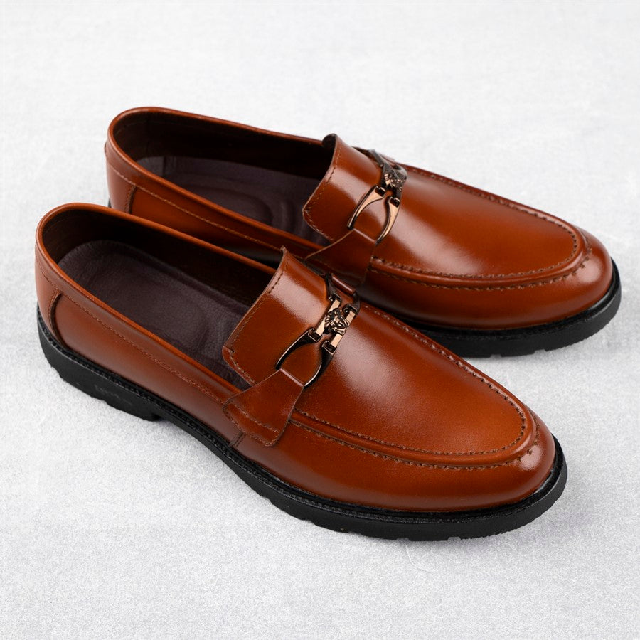 حذاء رجالي جلد طبيعي كلاسيك- توكة